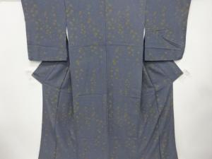 枝垂れ桜模様　付け下げ小紋着物